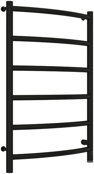 Полотенцесушитель электрический Сунержа Галант 4.0 800x500 мм правый матовый черный 31-0831-8050