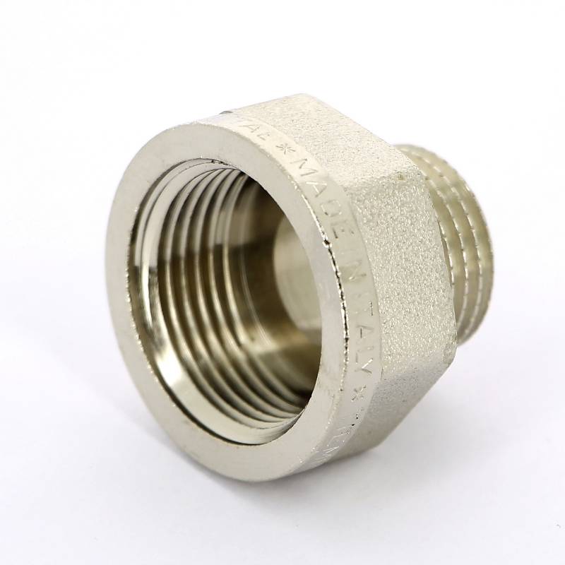 Переходник НВ Tiemme 1/2x3/4 никелированный 1500127