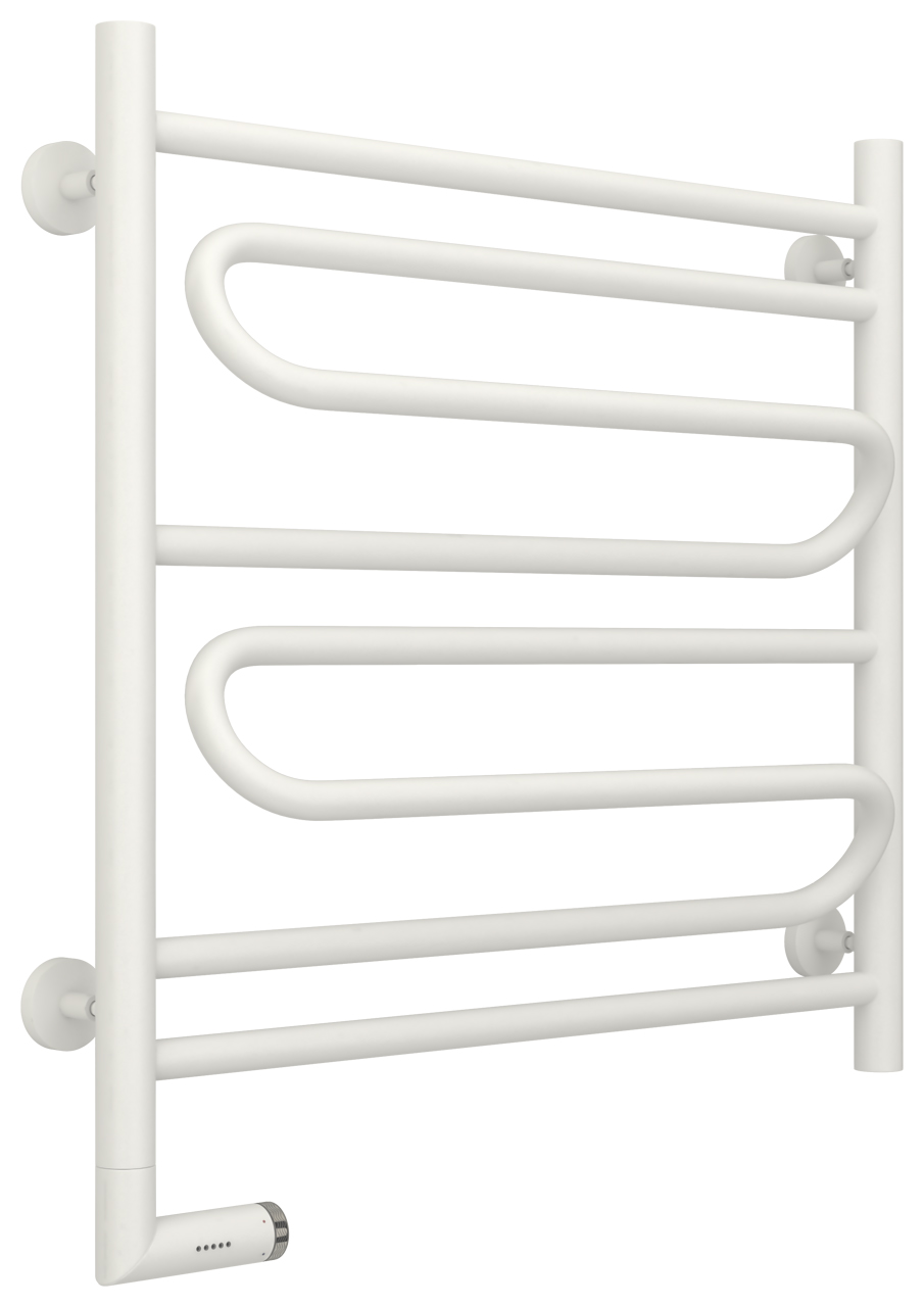 Полотенцесушитель электрический Сунержа Элегия 2.0 650x662 мм левый белый матовый 30-5218-6060