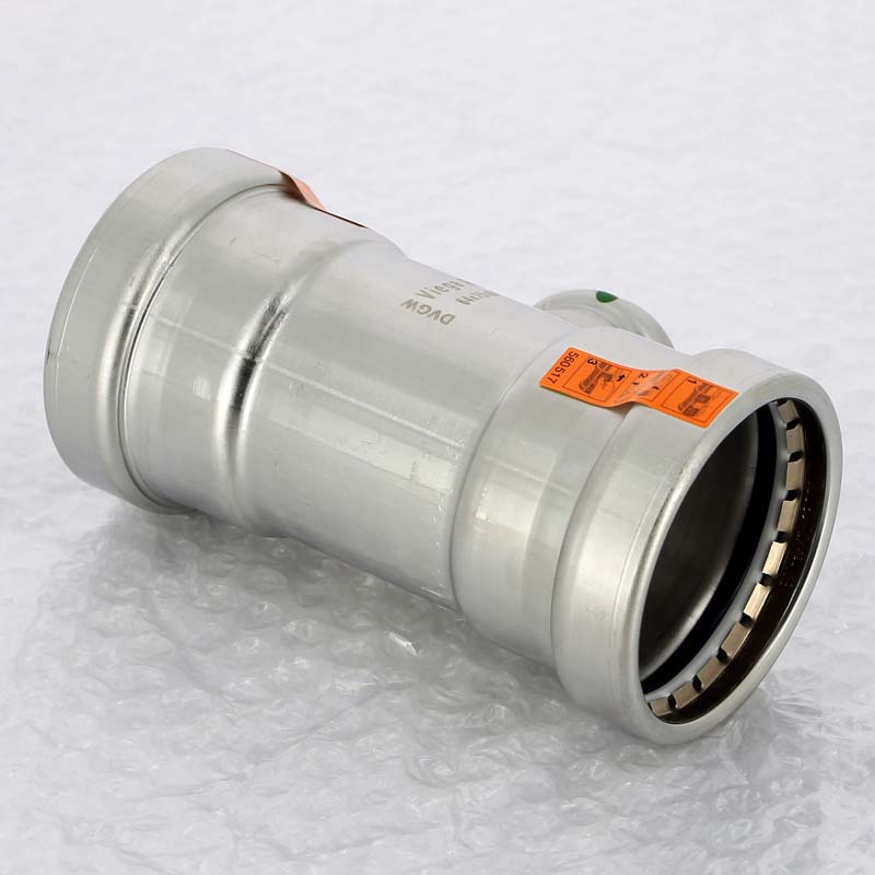 Тройник пресс нержавеющая сталь Viega Sanpress Inox XL 64х35х64 мм 578053