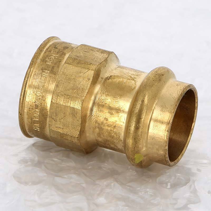 Муфта переходная пресс-В Viega Profipress G бронза 22х3/4 346423