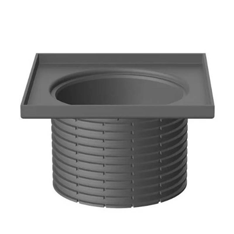 Трап Fachmann T 310.0 SNsP 122x122 мм горизонтальный выпуск 50/75/110 мм сухой сифон 04.079