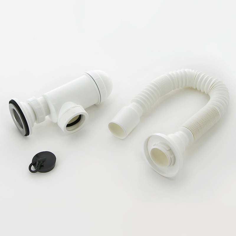 Сифон для раковины Alcaplast A41+A710 бутылочный 1 1/4 x 40 мм с гибким соединением A41+A710