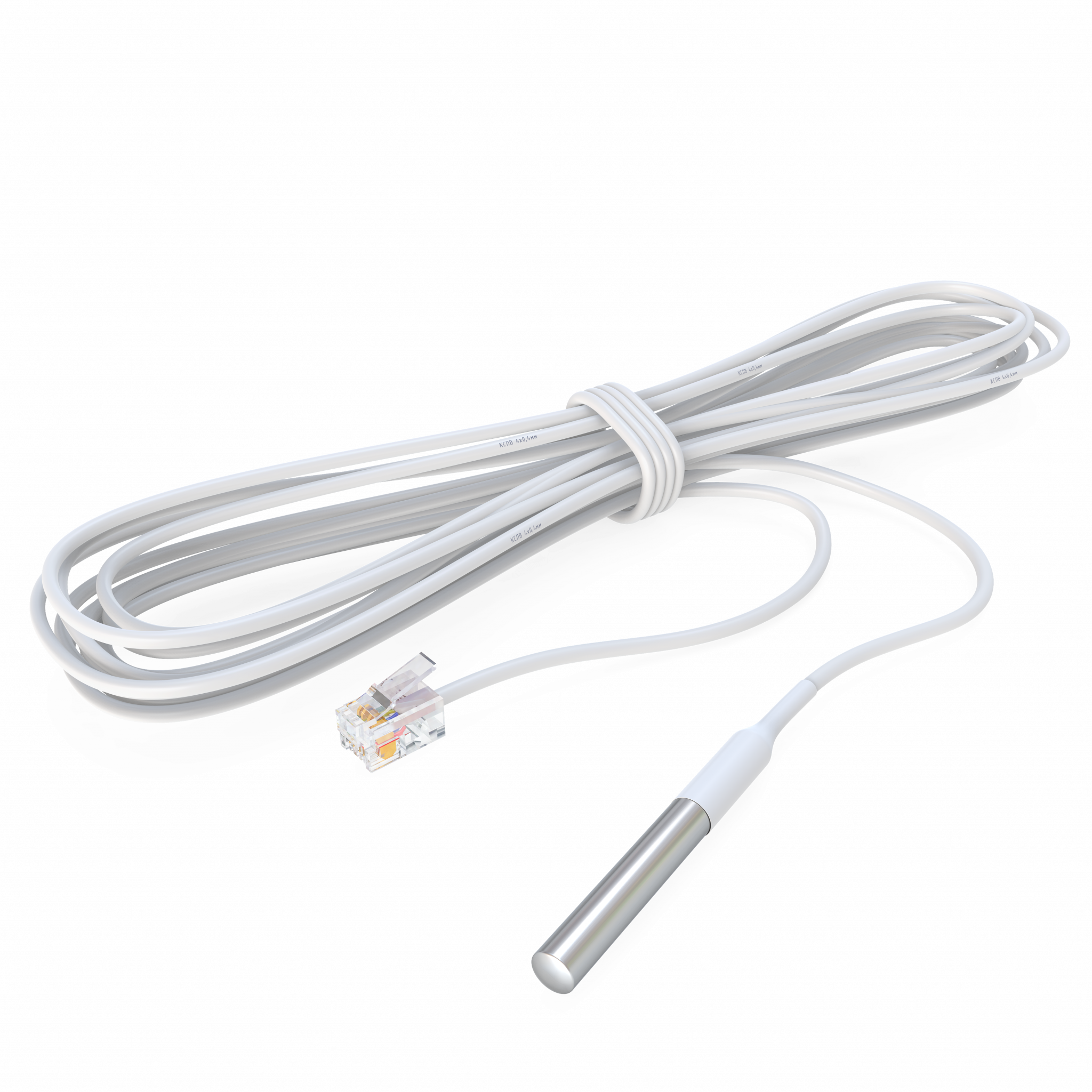 Датчик температуры в гильзе проводной ectoControl ES-TEDS-02