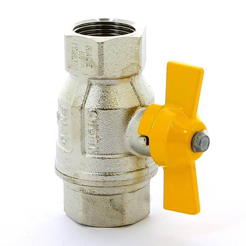 Кран шаровой для газа ITAP Berlin 072 3/4 ВВ бабочка 0720034