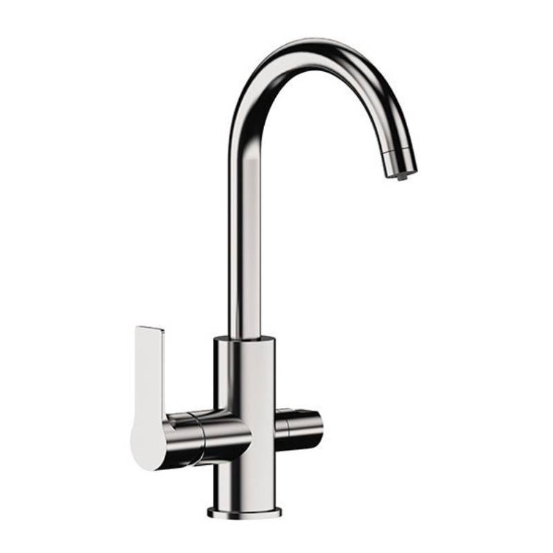 Смеситель для кухни Remer Winner W79DW с каналом для питьевой воды хром