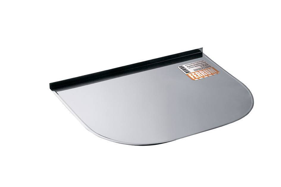 Притопочный лист Ferrum 480x1000 мм сталь AISI 430 0.5 мм Af3602