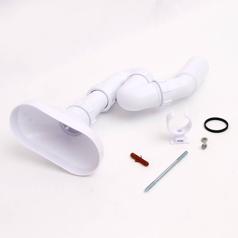 Сифон McAlpine трубный P/S-образный 1 1/2 x 40 мм для разрыва потока с воронкой HC8-FUN