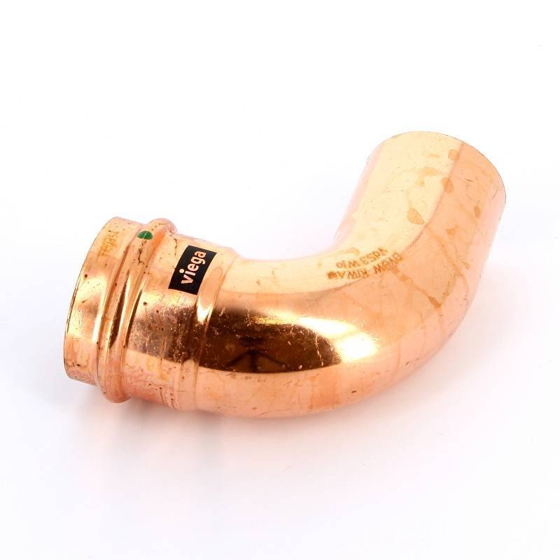 Угол-вставка 90° пресс Viega Profipress 54 мм медь 291716