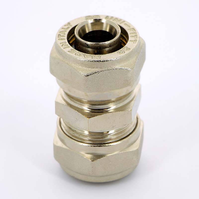 Муфта обжимная Uni-Fitt никелированная 20х20 мм 660N7700