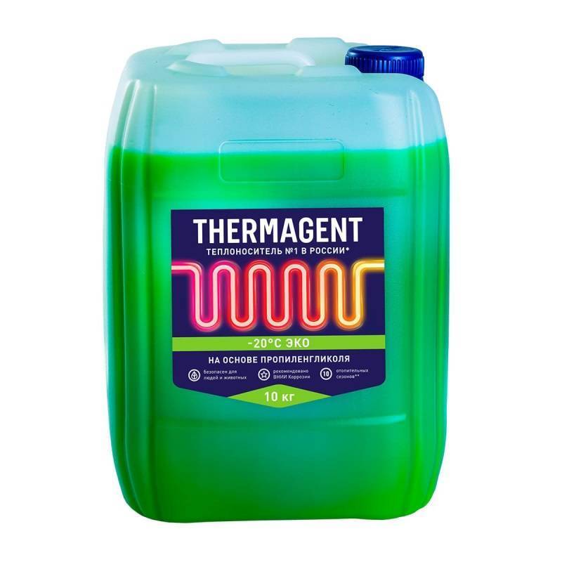 Теплоноситель THERMAGENT ЭКО -20 на основе пропиленгликоля 20 кг 145646