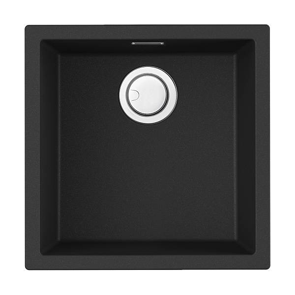 Кухонная мойка Omoikiri Yamakawa 45-U/I-GB Artceramic 45.6 x 45.6 см графит 4993781