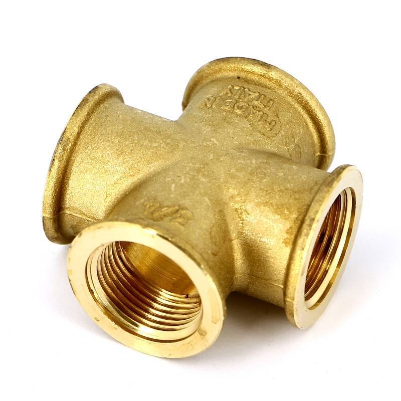 Крестовина латунная Tiemme 3/4 ВР 1500065