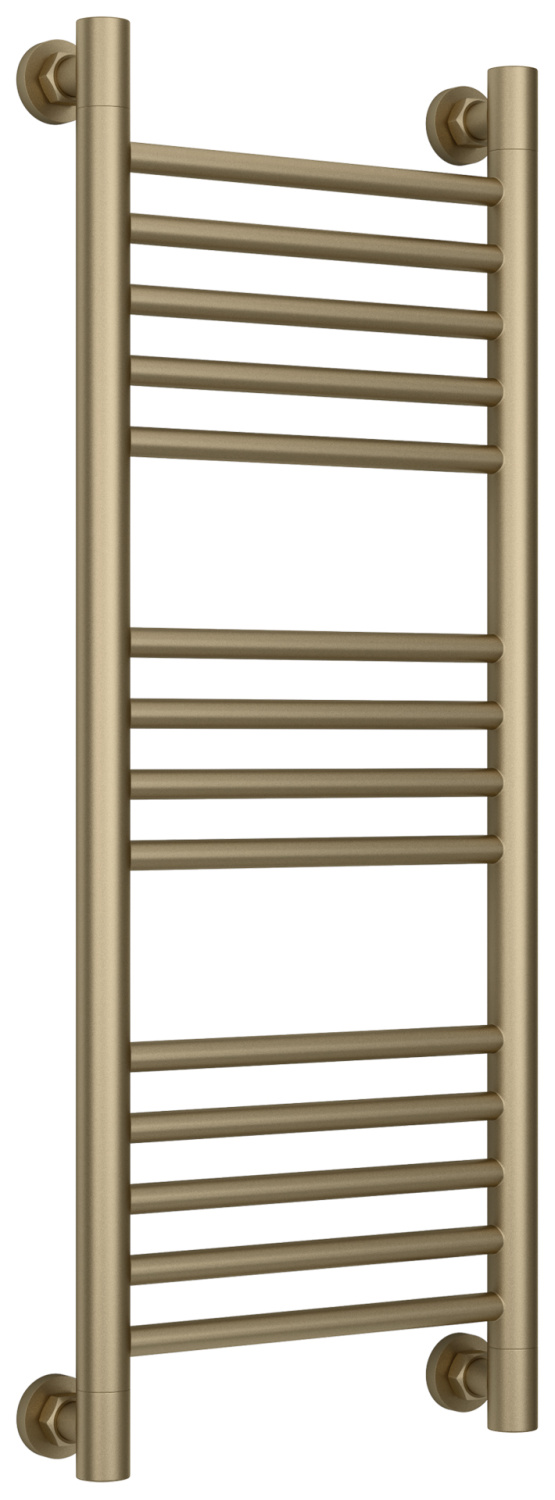 Полотенцесушитель водяной Сунержа Богема+ прямая 350x862 мм золотой шёлк матовый 32-0220-8030