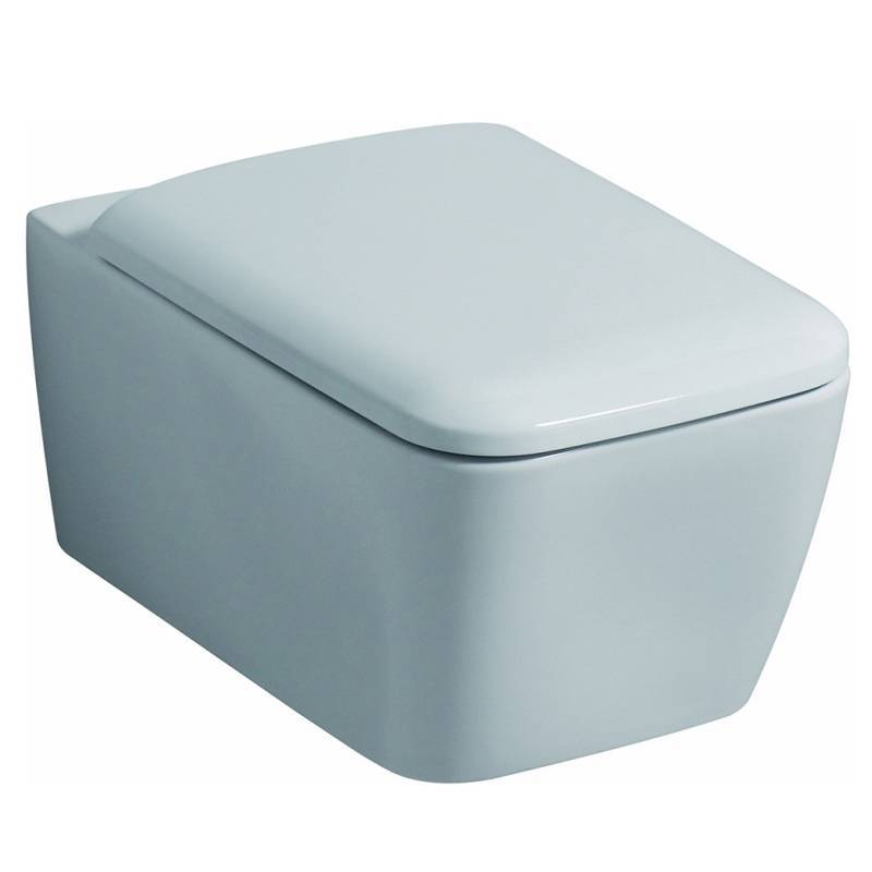 Унитаз подвесной безободковый Geberit iCon Square Rimfree 35х54 см 201950000