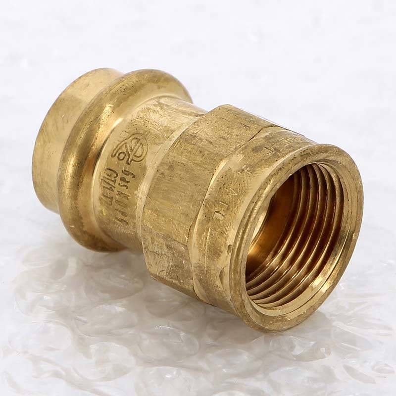 Муфта переходная пресс-В Viega Profipress G бронза 22х3/4 346423