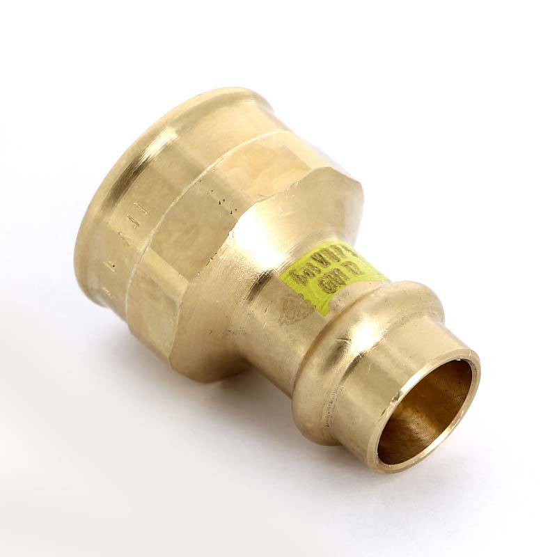 Муфта пресс с внутренней резьбой Viega Profipress G 15x3/4 бронза 346386