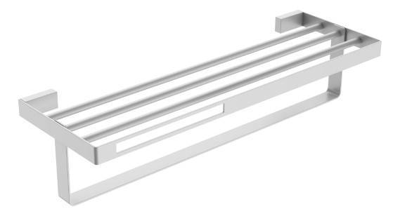 Полка для полотенец Boheme Q подвесная белый матовый 10947-MW