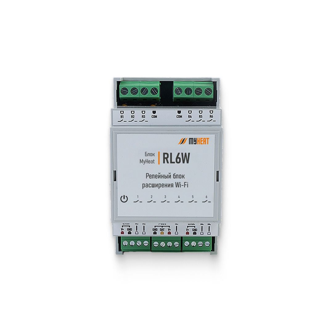 Релейный блок расширения MyHeat RL6W 7010-mht