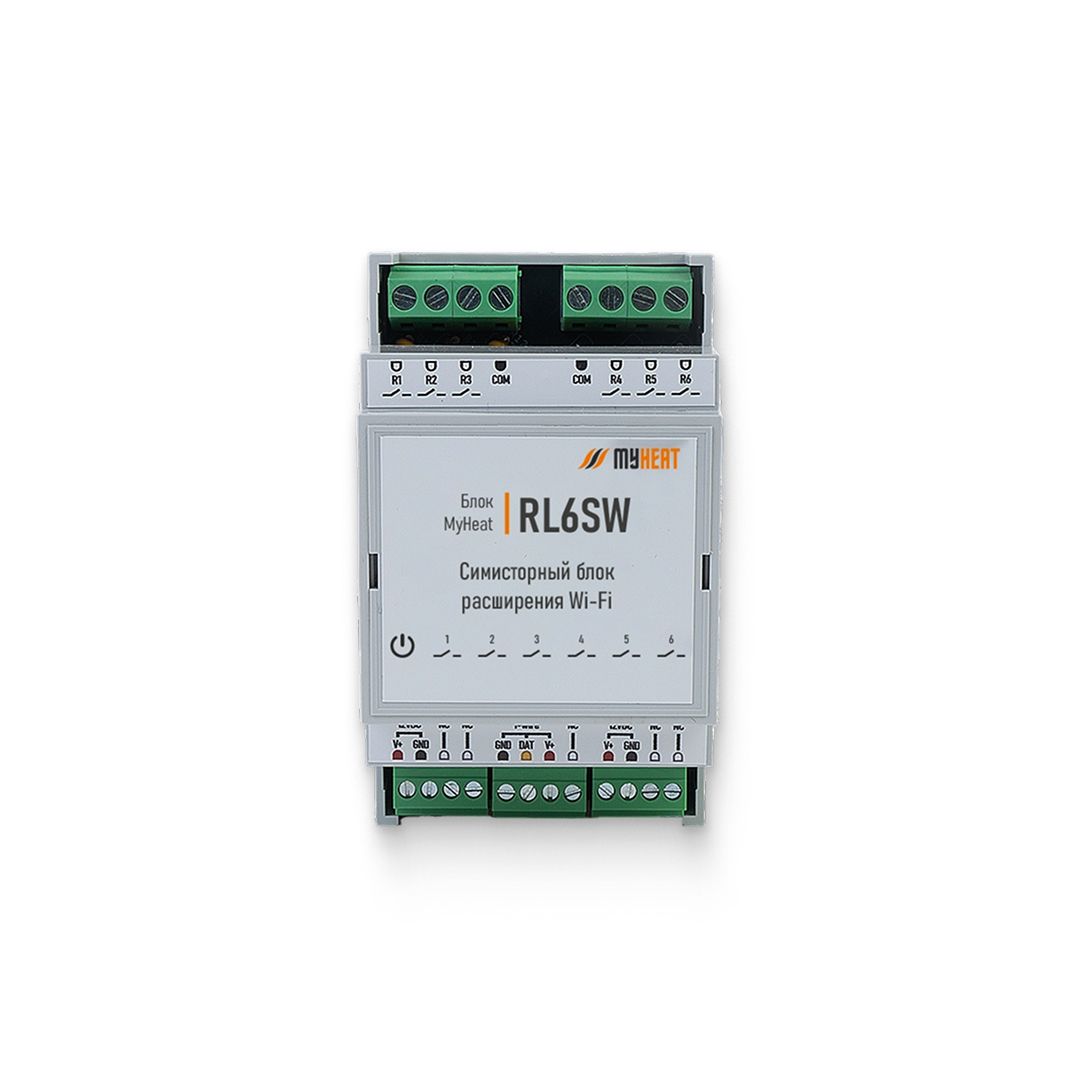 Симисторный блок расширения MyHeat RL6SW 7011-mht