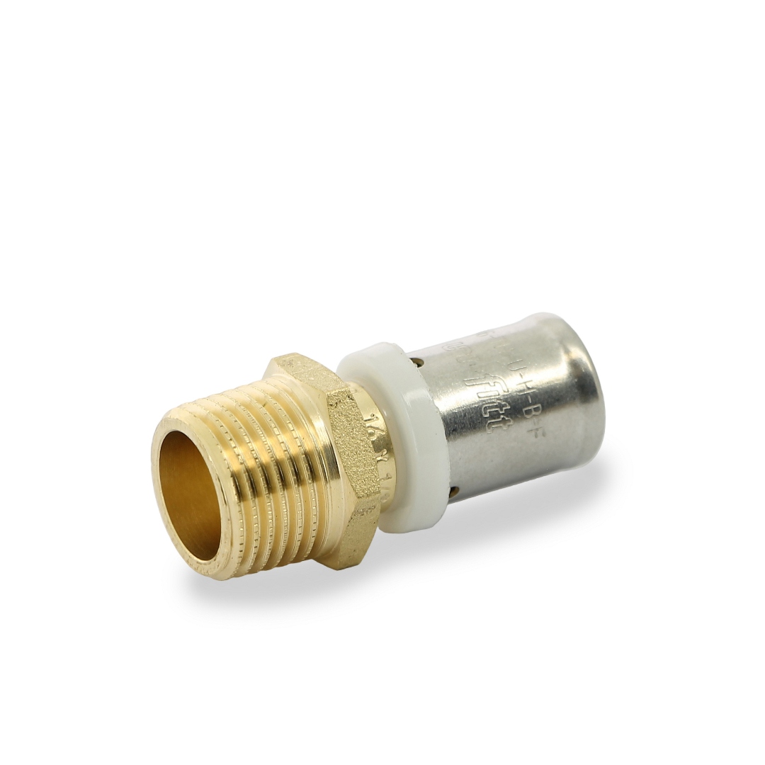 Муфта пресс-Н Viega Pexfit Pro 16x1/2 бронза 506739