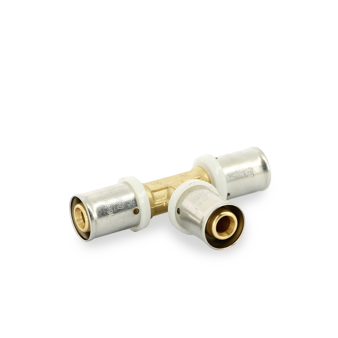 Тройник пресс Aquer 16 мм 507865