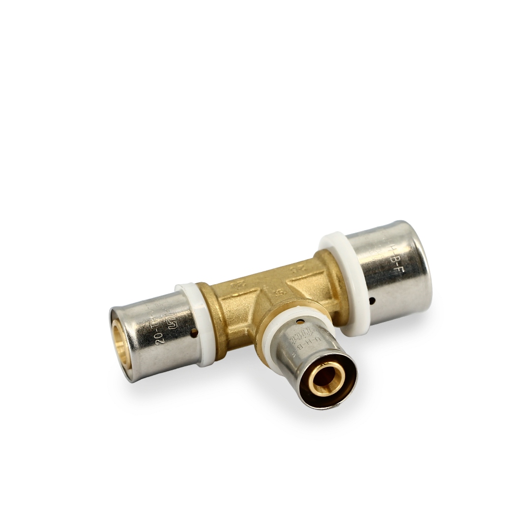 Тройник пресс STOUT 26х16х20 мм 507873