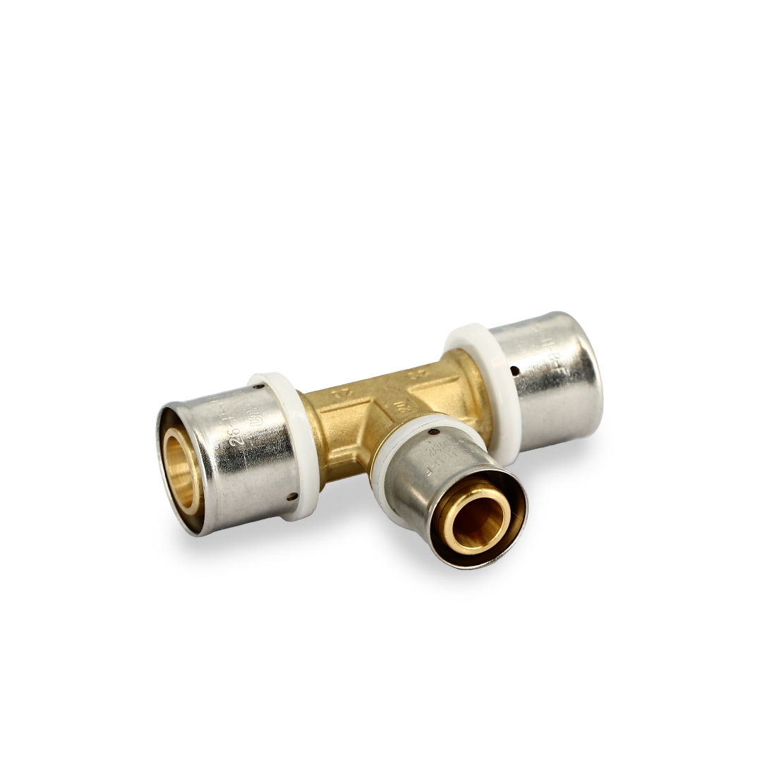 Тройник пресс STOUT 26х20х26 мм 507876