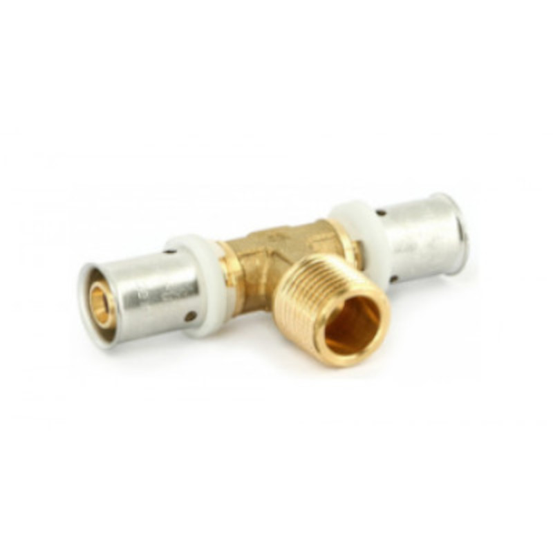 Тройник пресс-Н 20 х 1/2 х 20