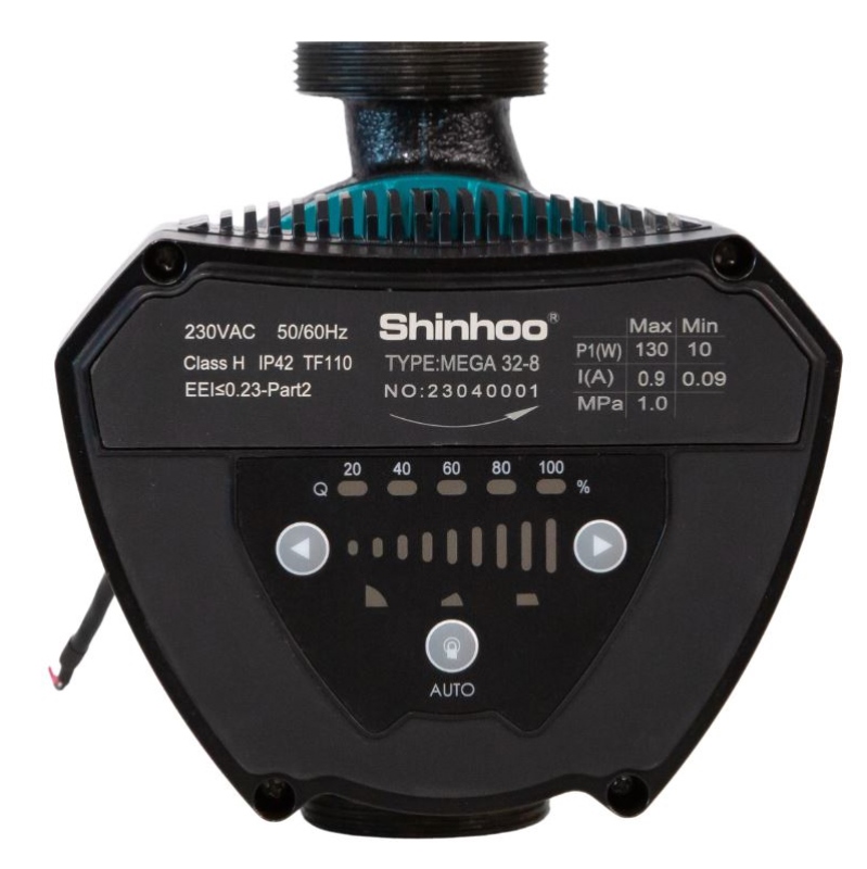 Насос циркуляционный ээ Shinhoo MEGA 40-6F, фланцевый 220В