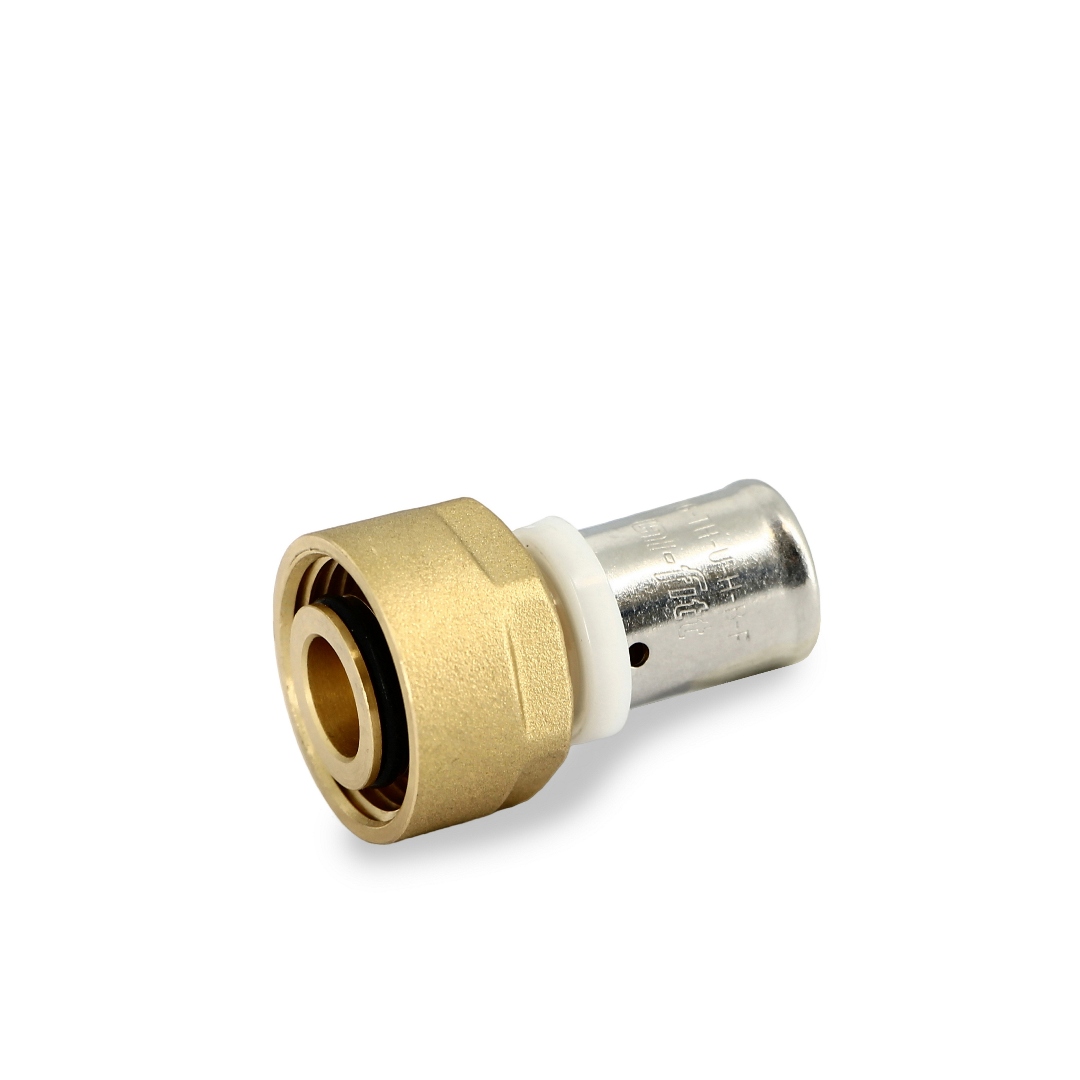 Муфта пресс с накидной гайкой STOUT 16х3/4 Eurocone 506729