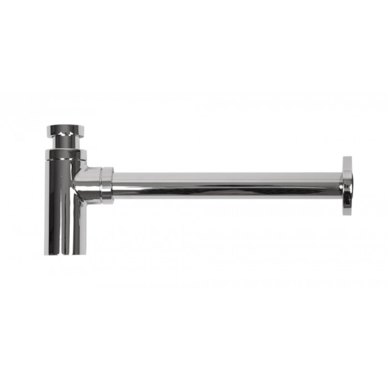 Сифон бутылочн.Arrowhead 1-1/4 рег.высоты 120мм, отвод 300мм Chrome