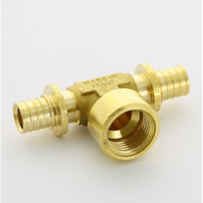 Тройник аксиальный с внутренней резьбой STOUT 16x1/2x16 мм SFA-0008-001612