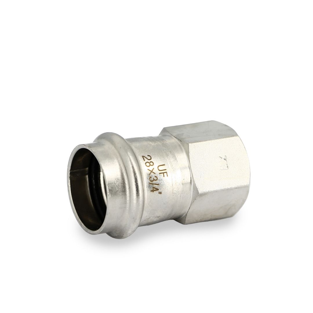 Муфта пресс-В 28 х 3/4, нержавеющая сталь