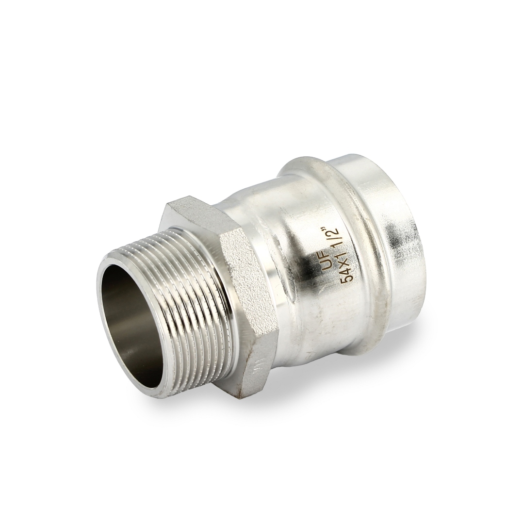 Муфта пресс-Н 54 х 1 1/2, нержавеющая сталь