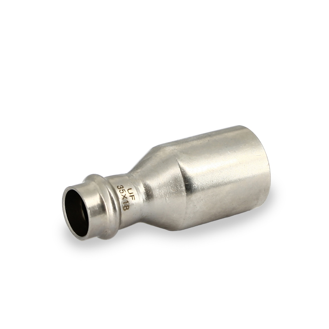 Муфта-вставка пресс 35 х 18, нержавеющая сталь