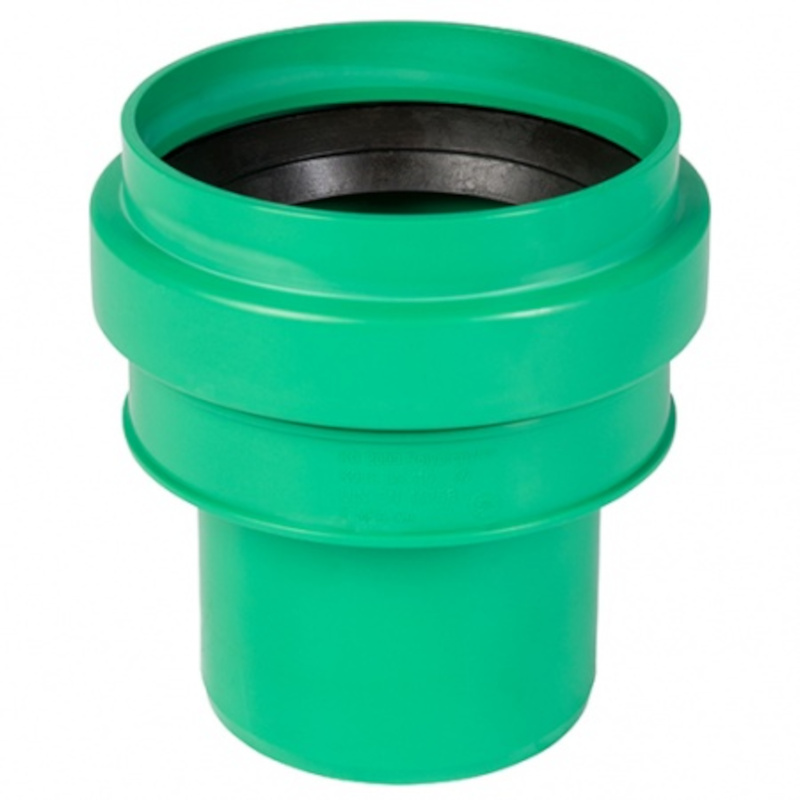 Переход на гладкий конец бетонной трубы с уплотнением KG2000US 160 мм, Ger