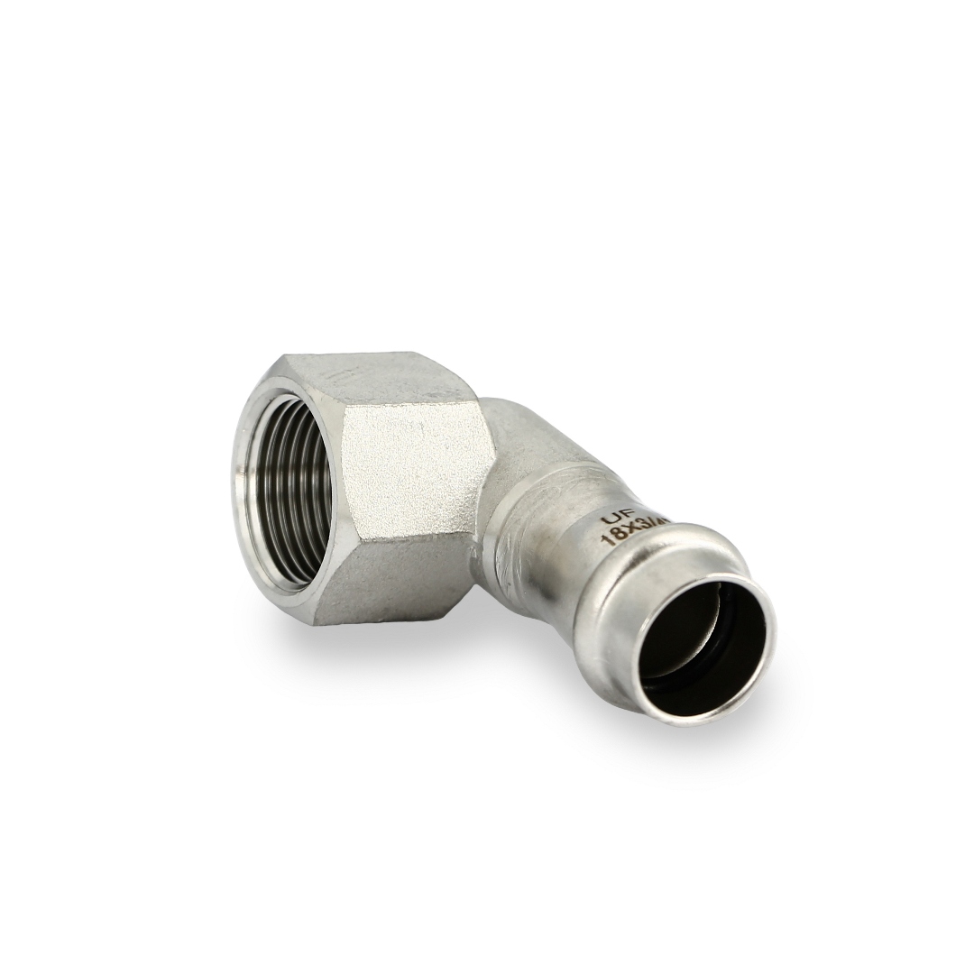 Угол пресс-В 18 х 3/4, нержавеющая сталь