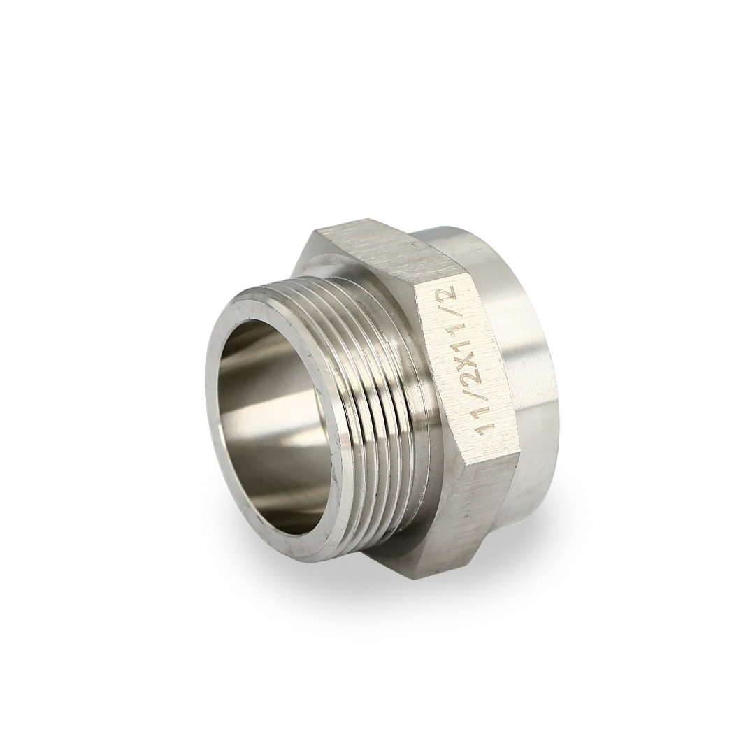 Муфта переходная НВ 1 1/2, нержавеющая сталь