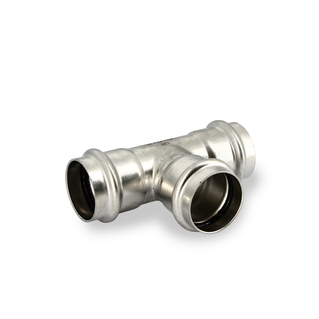 Тройник пресс 42, нержавеющая сталь