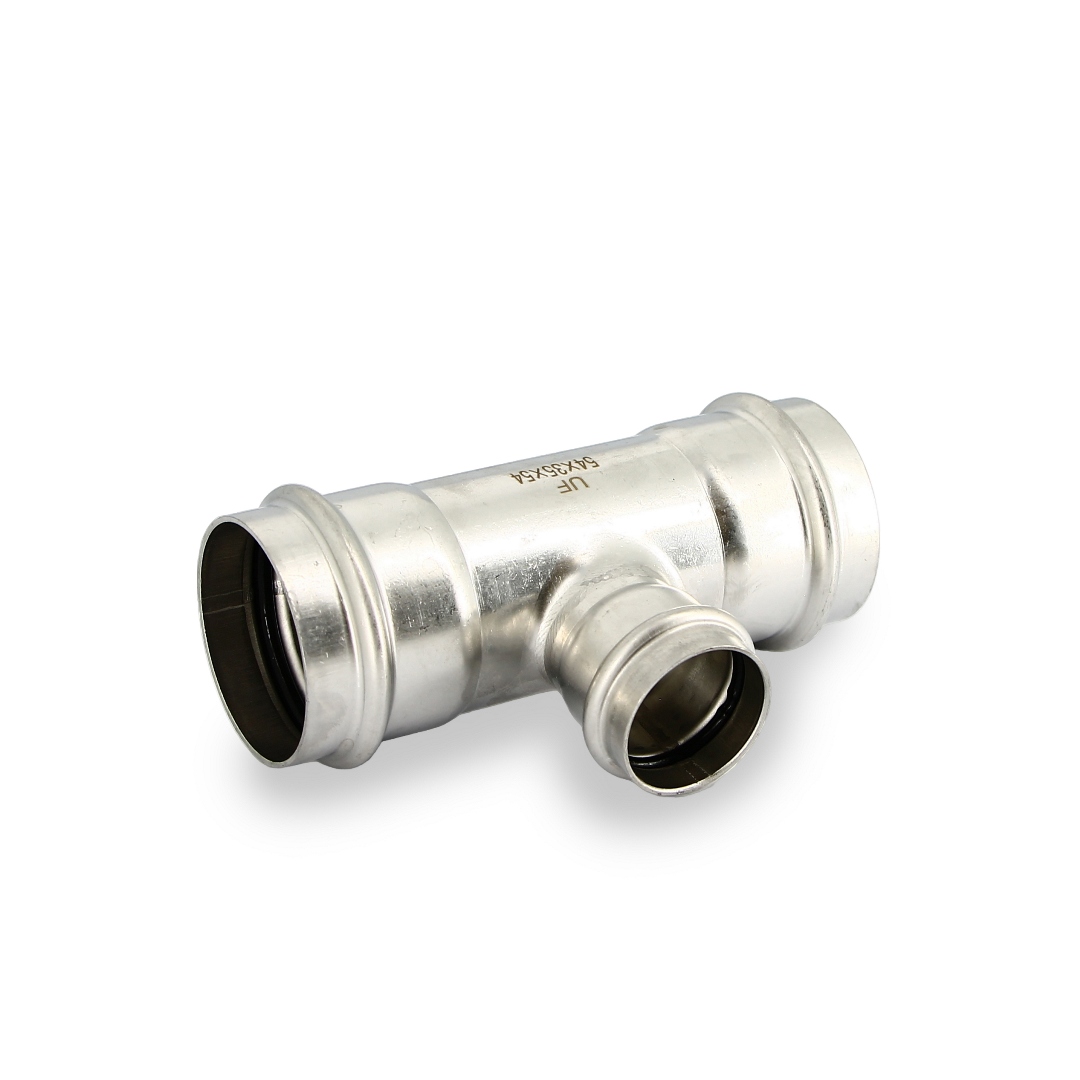 Тройник пресс 54 х 35 х 54, нержавеющая сталь