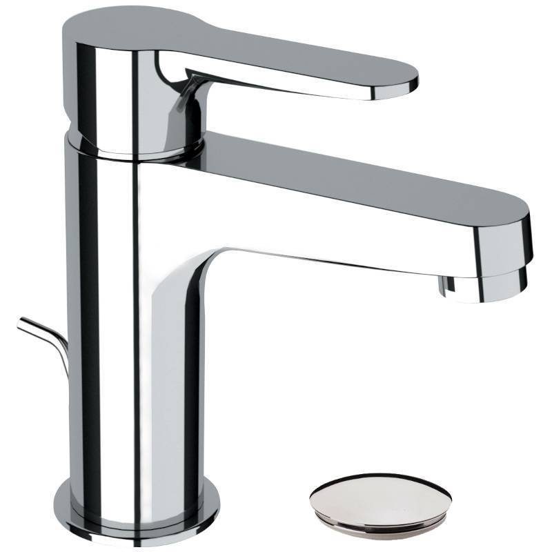 Смеситель для раковины hansgrohe Vernis Blend 100 со сливным гарнитуром хром 71551000