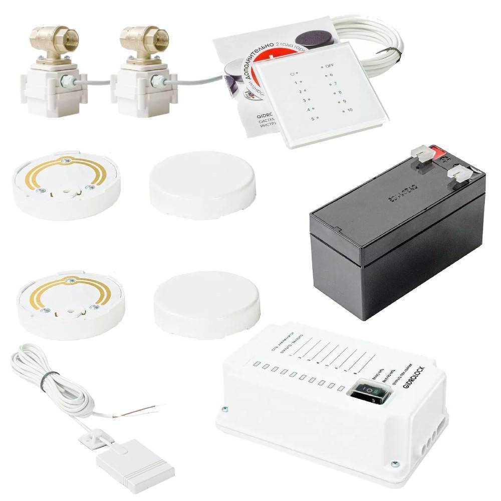 Система защиты от протечек Gidrolock Premium Radio Bugatti 1/2 11383