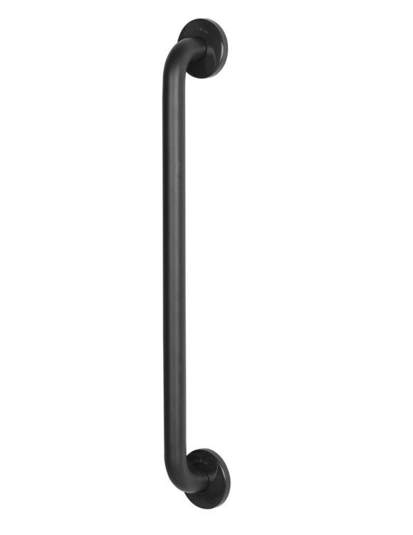 Поручень для ванны Mediclinics Medinox прямой 700 мм черный BR2600B