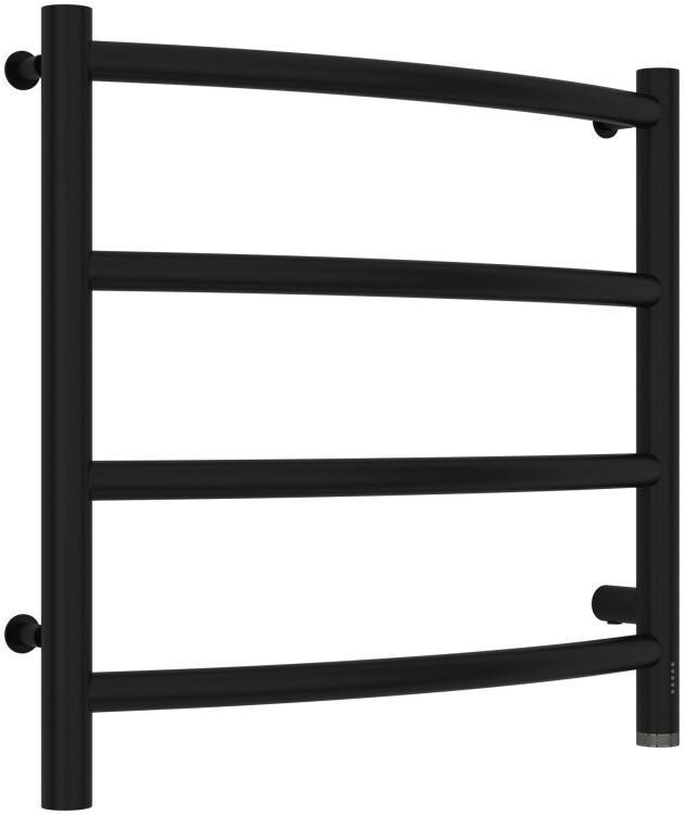 Полотенцесушитель электрический Сунержа Галант 4.0 500x532 мм справа черный матовый 31-0831-5050