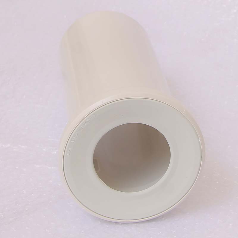 Отвод для унитаза Viega прямой 110х250 мм белый 101312