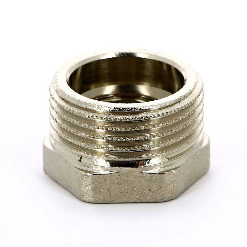 Футорка никелированная Uni-Fitt 1/2x1 НВ 604N4200