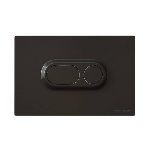 Клавиша смыва Artceram Atelier 245х163 мм черный матовый 70200017
