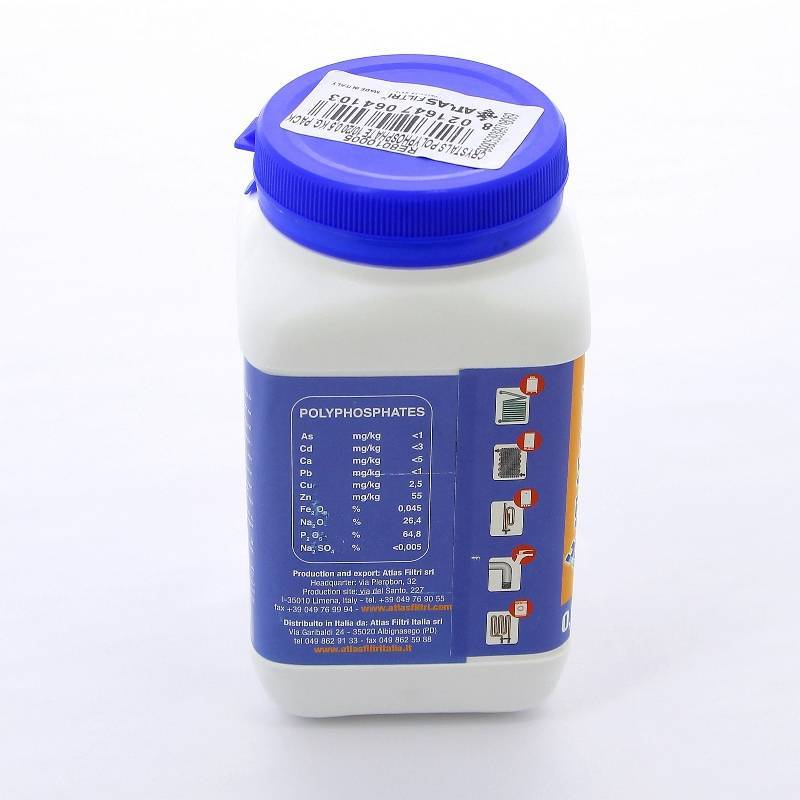 Полифосфат кристаллический Atlas Filtri 0.5 кг RE8010005