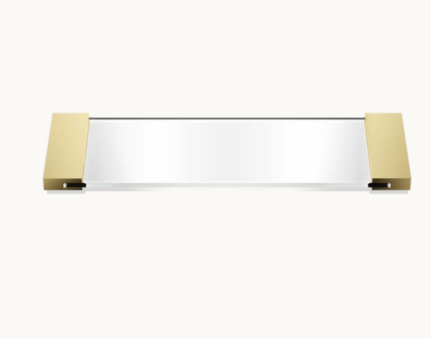 Лоток косметический Decor Walther 340x120x15 мм золото 0848722